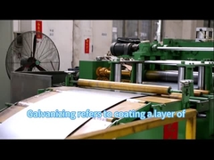 Chapa de telhado de aço galvanizado de rolos de aço cortados Chapa de telhado de aço galvanizado de aço galvanizado Ga